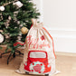 Vintage Car Santa Sack