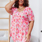 Vintage Daisies Dress In Pink