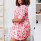 Vintage Daisies Dress In Pink