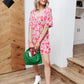 Vintage Daisies Dress In Pink