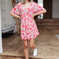 Vintage Daisies Dress In Pink