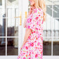 Vintage Daisies Dress In Pink