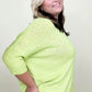 Wide Neck Oversized Loose Knit Top - Multiple Colors