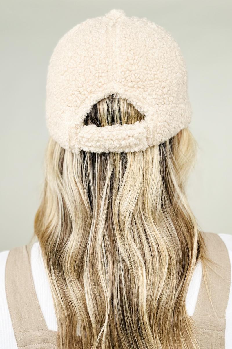 Teddy Fleece Baseball Cap - Multiple colors