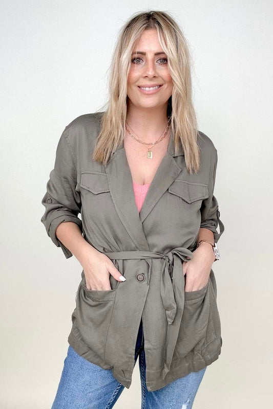 Everyday Belted Cargo Jacket