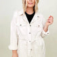 Faux Suede Shirt Jacket - 2 colors