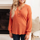 Waffle Love Thermal Top