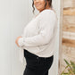 Waffle Love Top in Gray
