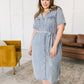 Wait For It Denim Shirtdress