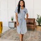 Wait For It Denim Shirtdress