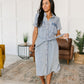 Wait For It Denim Shirtdress