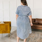 Wait For It Denim Shirtdress