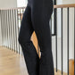 Walking in Berlin High Rise Flare Jeans in Black