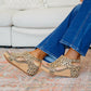 Walk On The Wild Side Leopard Wedge