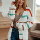 Walk The Line Cable Knit Cardigan