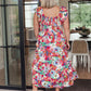 Walk in the Flowers Maxi Dress