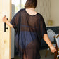 Warm Days, Cool Nights Top in Black