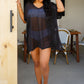 Warm Days, Cool Nights Top in Black