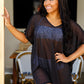 Warm Days, Cool Nights Top in Black
