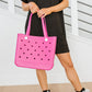 PREORDER: Waterproof Tote Bag in Pink