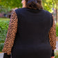 We Have History Animal Print Ribbed Top