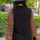 We Have History Animal Print Ribbed Top