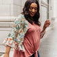 Wear Your Floral On Your Sleeves Top