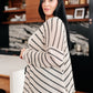 Weekend Adventure Striped Longline Cardigan