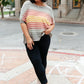 Weekend Wonder Top In Olive Multi