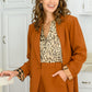 What I Want Classic Blazer In Toffee