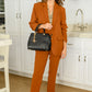 What I Want Classic Blazer In Toffee