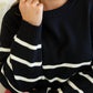 When in Doubt Striped Sweater
