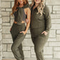 Where Are You High Rise Joggers in Olive