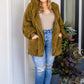 Where's My Coffee Cardigan in Olive
