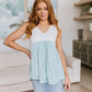 Whoopsie Daisy Floral Peplum