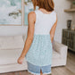 Whoopsie Daisy Floral Peplum