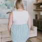 Whoopsie Daisy Floral Peplum