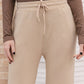 Wide Legged & Cozy Sweatpants in Sand