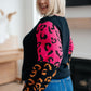 Wild About You Animal Print Sweater