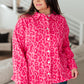 Wild At Heart Animal Print Button Down