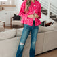 Wild At Heart Animal Print Button Down