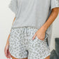 Wild Spots Shorts in Gray