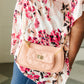 Willa Cross body Bag in Blush