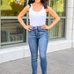 Judy Blue Winona Side Slit Skinnies