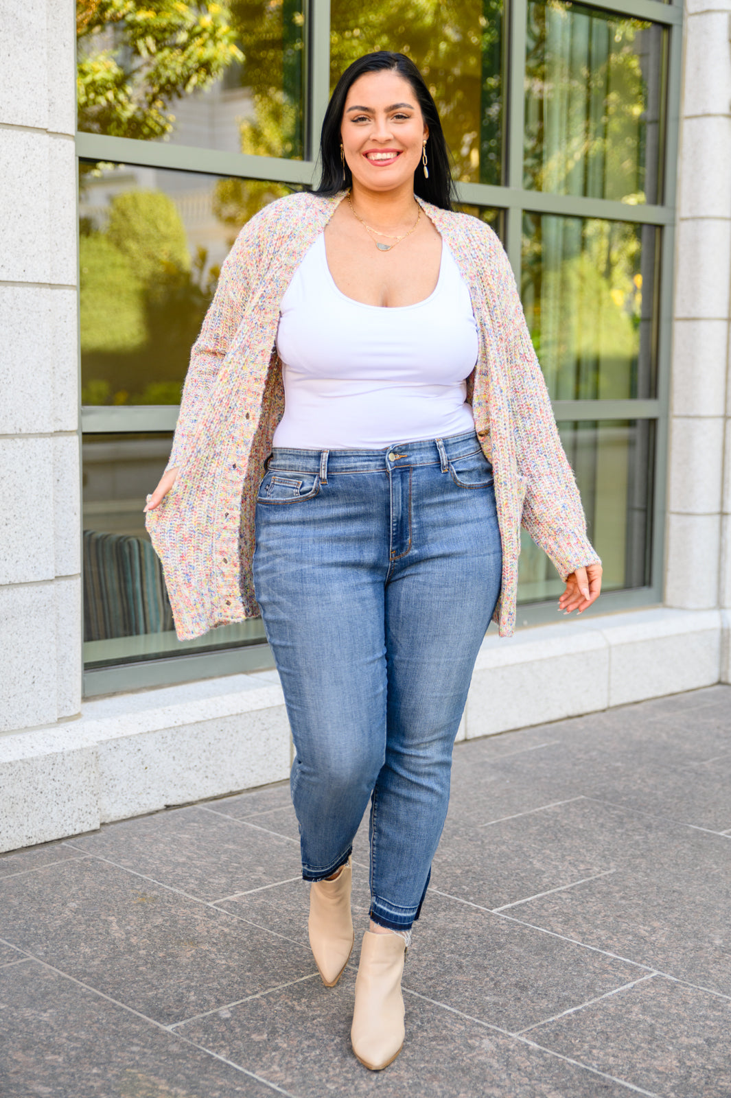 Judy Blue Winona Side Slit Skinnies