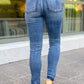 Judy Blue Winona Side Slit Skinnies