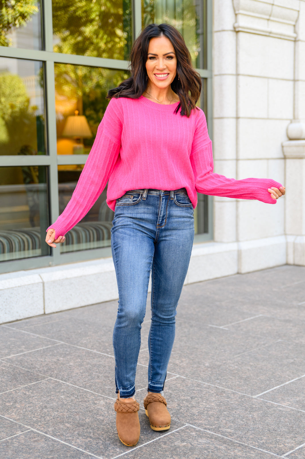 Judy Blue Winona Side Slit Skinnies