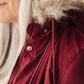Winter Warm Coat in Wine