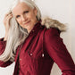 Winter Warm Coat in Wine