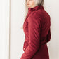 Winter Warm Coat in Wine